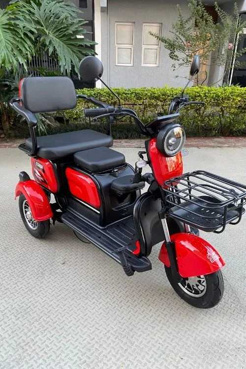 TRICICLO ELÉTRICO TRÊS LUGARES 1000W - Miniatura 2