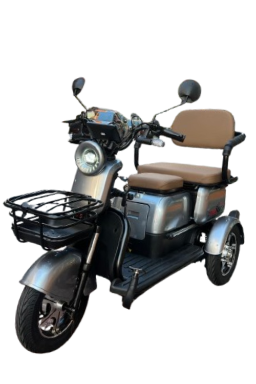 TRICICLO ELÉTRICO TRÊS LUGARES 1000W